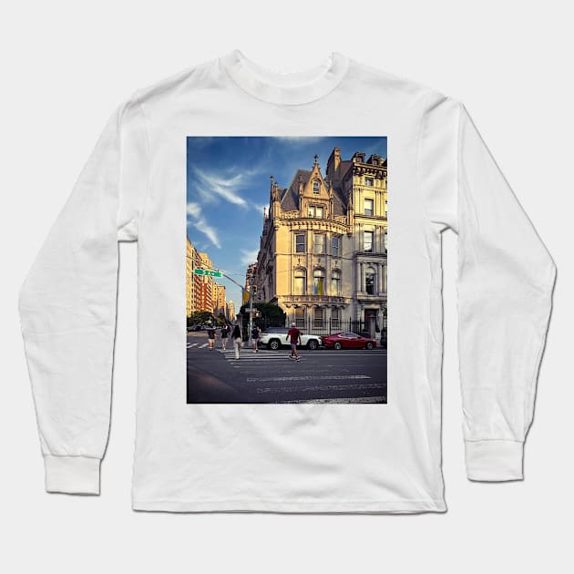 Fifth Avenue Central Park Manhattan NYC Long Sleeve T-Shirt by eleonoraingrid